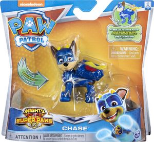Figurka Spin Master Psi Patrol Chase figurka Mighty Pups Kosmopieski 4