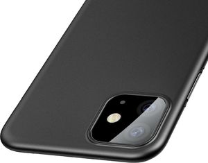 Baseus Etui Wing Case ultracienkie etui pokrowiec iPhone 11 czarny (WIAPIPH61S-A01) uniwersalny 4