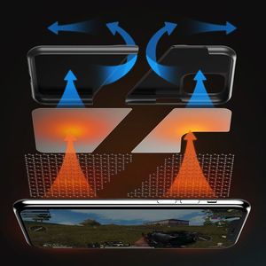 Baseus Baseus Let''s go chłodzący etui pokrowiec iPhone 11 Pro dla graczy szary (WIAPIPH58S-GMGY) uniwersalny 12