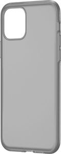 Baseus Baseus Jelly matowo przezroczyste żelowe etui pokrowiec iPhone 11 czarny (WIAPIPH61S-GD01) uniwersalny 2