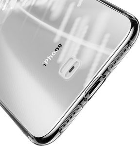 Baseus Baseus ultracienkie żelowe etui pokrowiec z uchwytem na smycz iPhone 11 przezroczysty (WIAPIPH61S-QA02) uniwersalny 3