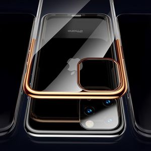 Baseus Baseus Glitter Case przezroczyste etui pokrowiec iPhone 11 Pro czarny (WIAPIPH58S-DW01) uniwersalny 9