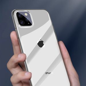 Baseus Baseus Simple Series Case przezroczyste żelowe etui iPhone 11 Pro czarny (ARAPIPH58S-01) uniwersalny 11