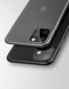 Baseus Baseus Wing Case ultracienkie etui pokrowiec iPhone 11 Pro Max czarny (WIAPIPH65S-A01) uniwersalny 13