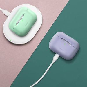 Baseus Etui ochronne silikonowe do AirPods Pro czarne 11