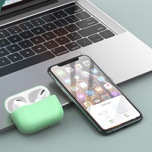 Baseus Etui ochronne silikonowe do AirPods Pro czarne 12