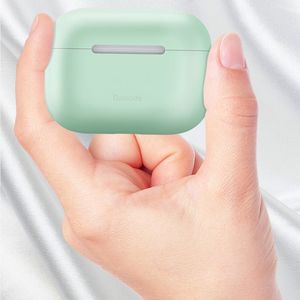 Baseus Etui ochronne silikonowe do AirPods Pro czarne 14