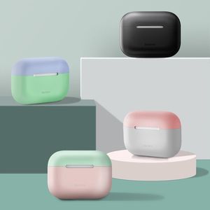 Baseus Etui ochronne silikonowe do AirPods Pro czarne 17