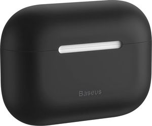 Baseus Etui ochronne silikonowe do AirPods Pro czarne 4