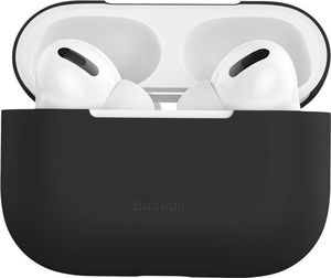 Baseus Etui ochronne silikonowe do AirPods Pro czarne 6