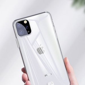 Baseus Baseus ultracienkie żelowe etui pokrowiec z uchwytem na smycz iPhone 11 Pro przezroczysty (WIAPIPH58S-QA02) uniwersalny 11