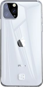 Baseus Baseus ultracienkie żelowe etui pokrowiec z uchwytem na smycz iPhone 11 Pro Max przezroczysty (WIAPIPH65S-QA02) uniwersalny 2