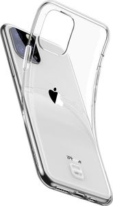 Baseus Baseus ultracienkie żelowe etui pokrowiec z uchwytem na smycz iPhone 11 Pro Max przezroczysty (WIAPIPH65S-QA02) uniwersalny 4