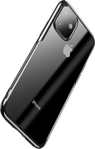 Baseus Baseus Shining Case żelowe etui pokrowiec na iPhone 11 czarny (ARAPIPH61S-MD01) uniwersalny 3