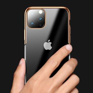 Baseus Baseus Shining Case żelowe etui pokrowiec na iPhone 11 czarny (ARAPIPH61S-MD01) uniwersalny 9