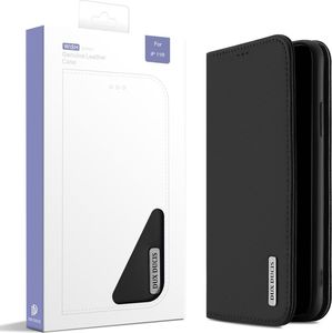 Dux Ducis DUX DUCIS Wish skórzane etui pokrowiec ze skóry naturalnej iPhone 11 czarny uniwersalny 18