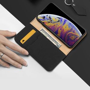 Dux Ducis DUX DUCIS Wish skórzane etui pokrowiec ze skóry naturalnej iPhone 11 czarny uniwersalny 3