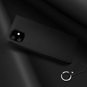 Dux Ducis DUX DUCIS Wish skórzane etui pokrowiec ze skóry naturalnej iPhone 11 czarny uniwersalny 8