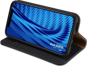 Dux Ducis DUX DUCIS Wish skórzane etui pokrowiec ze skóry naturalnej iPhone 11 Pro czarny uniwersalny 4