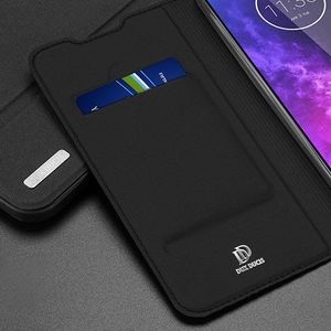Dux Ducis DUX DUCIS Skin Pro kabura etui pokrowiec z klapką Motorola One Zoom czarny uniwersalny 8