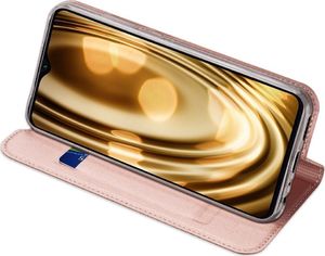Dux Ducis DUX DUCIS Skin Pro kabura etui pokrowiec z klapką Xiaomi Redmi Note 8T różowy uniwersalny 15