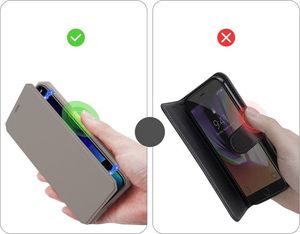 Dux Ducis DUX DUCIS Skin X kabura etui pokrowiec z klapką iPhone 11 Pro złoty uniwersalny 11