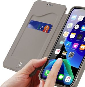 Dux Ducis DUX DUCIS Skin X kabura etui pokrowiec z klapką iPhone 11 Pro złoty uniwersalny 3
