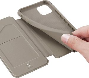 Dux Ducis DUX DUCIS Skin X kabura etui pokrowiec z klapką iPhone 11 Pro złoty uniwersalny 6