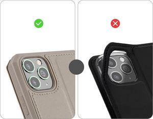 Dux Ducis DUX DUCIS Skin X kabura etui pokrowiec z klapką iPhone 11 Pro złoty uniwersalny 9