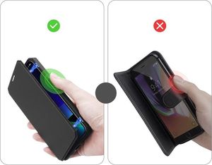 Dux Ducis DUX DUCIS Skin X kabura etui pokrowiec z klapką iPhone 11 Pro Max czarny uniwersalny 11