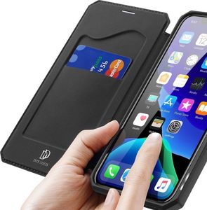 Dux Ducis DUX DUCIS Skin X kabura etui pokrowiec z klapką iPhone 11 Pro Max czarny uniwersalny 3