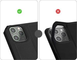 Dux Ducis DUX DUCIS Skin X kabura etui pokrowiec z klapką iPhone 11 Pro Max czarny uniwersalny 9