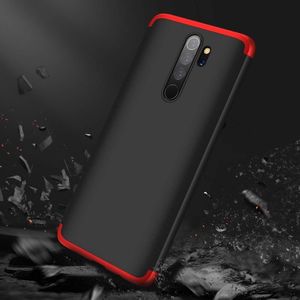 GKK GKK 360 Protection Case etui na całą obudowę przód + tył Xiaomi Redmi 8A czarno-czerwony uniwersalny 4