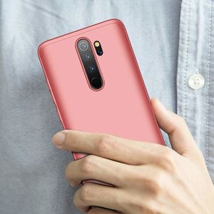 GKK GKK 360 Protection Case etui na całą obudowę przód + tył Xiaomi Redmi 8A różowy uniwersalny 2