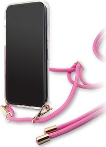 Guess Guess GUHCN65WO4GPI iPhone 11 Pro Max różowy/pink hard case 4G Gradient uniwersalny 3