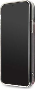 Guess Guess GUHCN61GLHFLRA iPhone 11 raspberry hard case Glitter Hearts uniwersalny 6