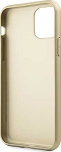 Guess Guess GUHCN61G4GB iPhone 11 brązowy/brown hard case 4G Collection uniwersalny 4