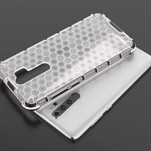 Hurtel Honeycomb etui pancerny pokrowiec z żelową ramką Xiaomi Redmi Note 8 Pro zielony uniwersalny 7