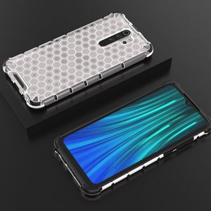 Hurtel Honeycomb etui pancerny pokrowiec z żelową ramką Xiaomi Redmi Note 8 Pro przezroczysty uniwersalny 13