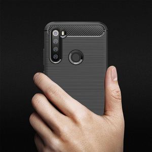 Hurtel Carbon Case elastyczne etui pokrowiec Xiaomi Redmi Note 8 niebieski uniwersalny 2