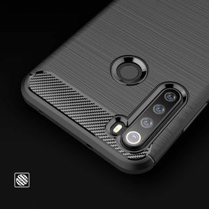 Hurtel Carbon Case elastyczne etui pokrowiec Xiaomi Redmi Note 8 niebieski uniwersalny 5
