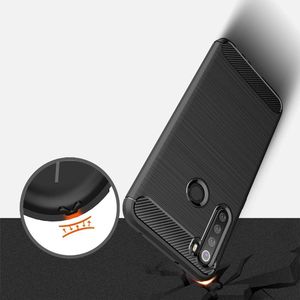 Hurtel Carbon Case elastyczne etui pokrowiec Xiaomi Redmi Note 8 niebieski uniwersalny 8
