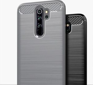 Hurtel Carbon Case elastyczne etui pokrowiec Xiaomi Redmi Note 8 Pro niebieski uniwersalny 7