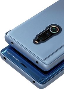 Hurtel Clear View Case futerał etui z klapką Xiaomi Redmi 8 różowy uniwersalny 8