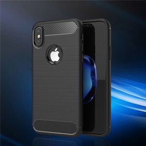 Hurtel Carbon Case elastyczne etui pokrowiec iPhone XR czarny uniwersalny 2