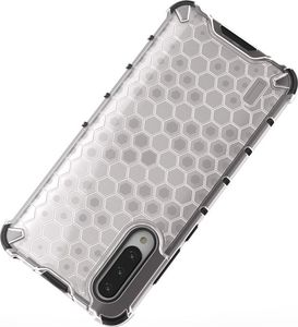Hurtel Honeycomb etui pancerny pokrowiec z żelową ramką Xiaomi Mi CC9e / Xiaomi Mi A3 czerwony uniwersalny 5