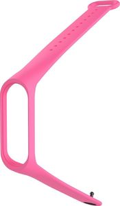 Hurtel Zamienna silikonowa opaska pasek do Xiaomi Mi Band 4 / Mi Band 3 różowy uniwersalny 2