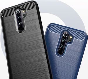 Hurtel Carbon Case elastyczne etui pokrowiec Xiaomi Redmi Note 8 Pro czarny uniwersalny 2