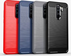 Hurtel Carbon Case elastyczne etui pokrowiec Xiaomi Redmi Note 8 Pro czarny uniwersalny 3