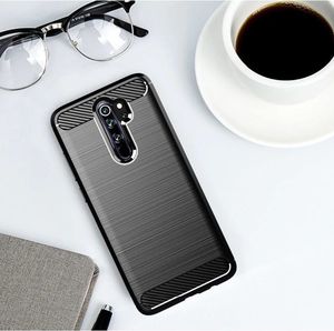 Hurtel Carbon Case elastyczne etui pokrowiec Xiaomi Redmi Note 8 Pro czarny uniwersalny 4